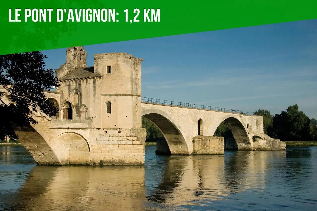 Au Coeur Des Platanes - Parking Gratuit Sous-Terrain - Clim - Balcon Apartment Avignon France